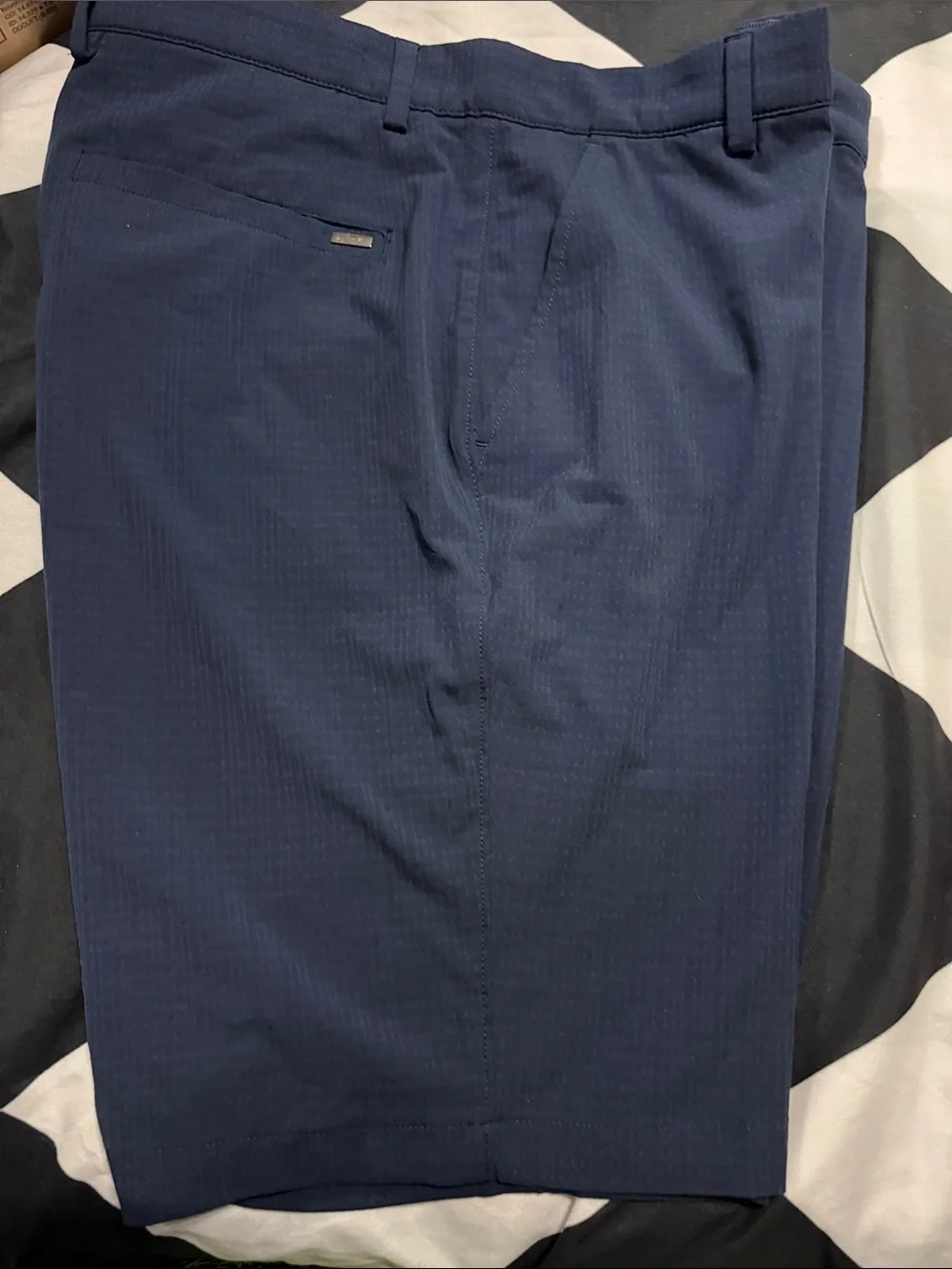 Greg Norman Collection Men's Navy Performance Flat-Front Shorts